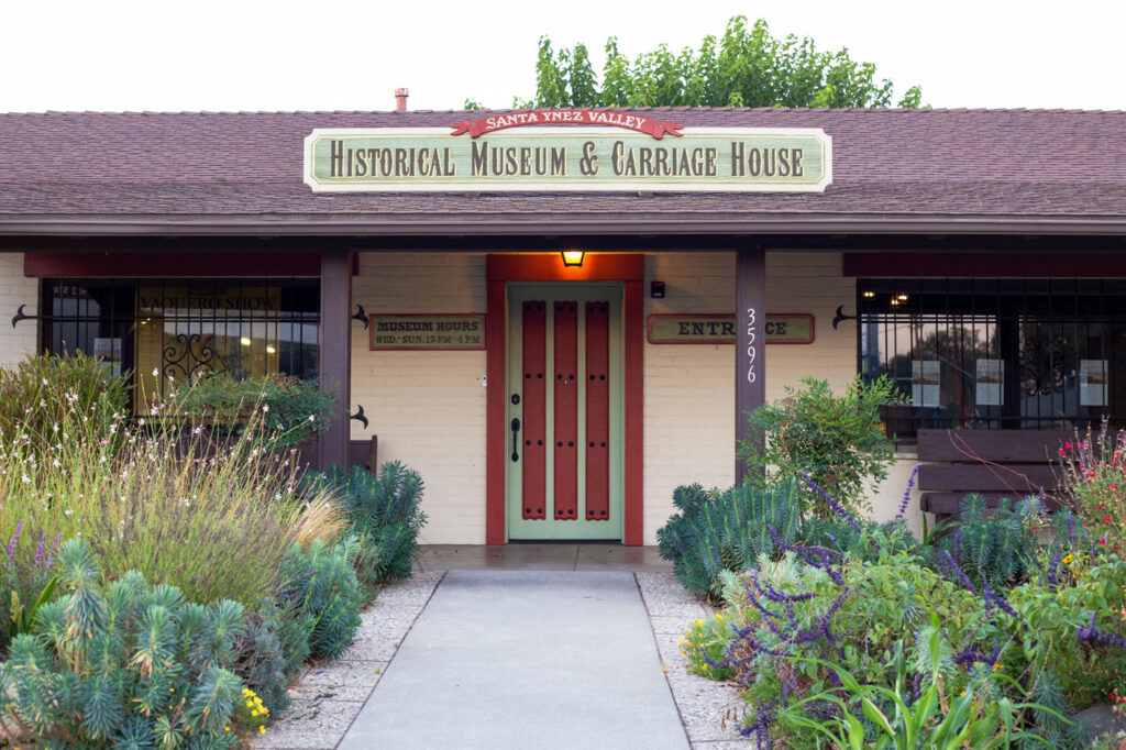 close up view of museum front